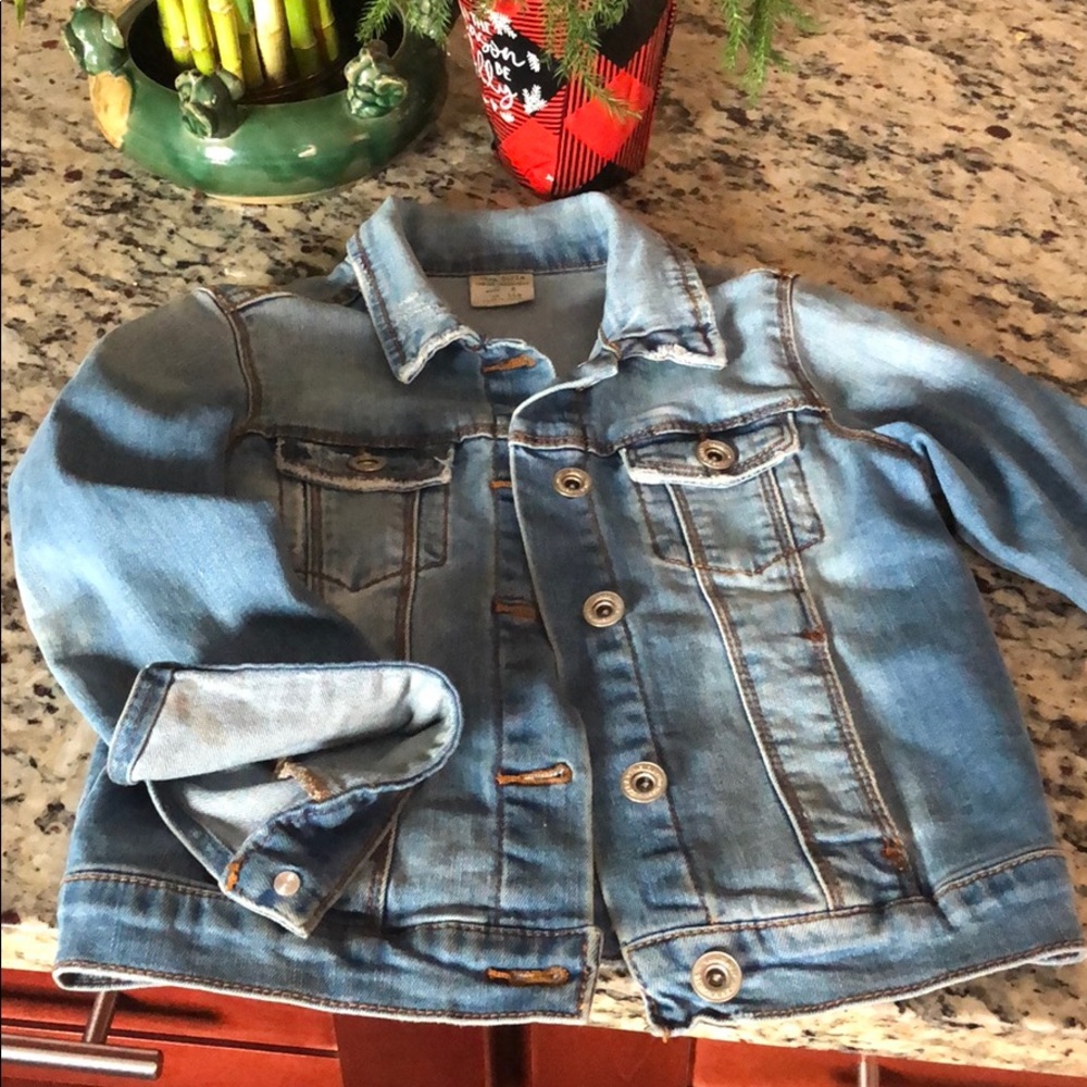 Like New Girls Zara Jean Jacket Size 6